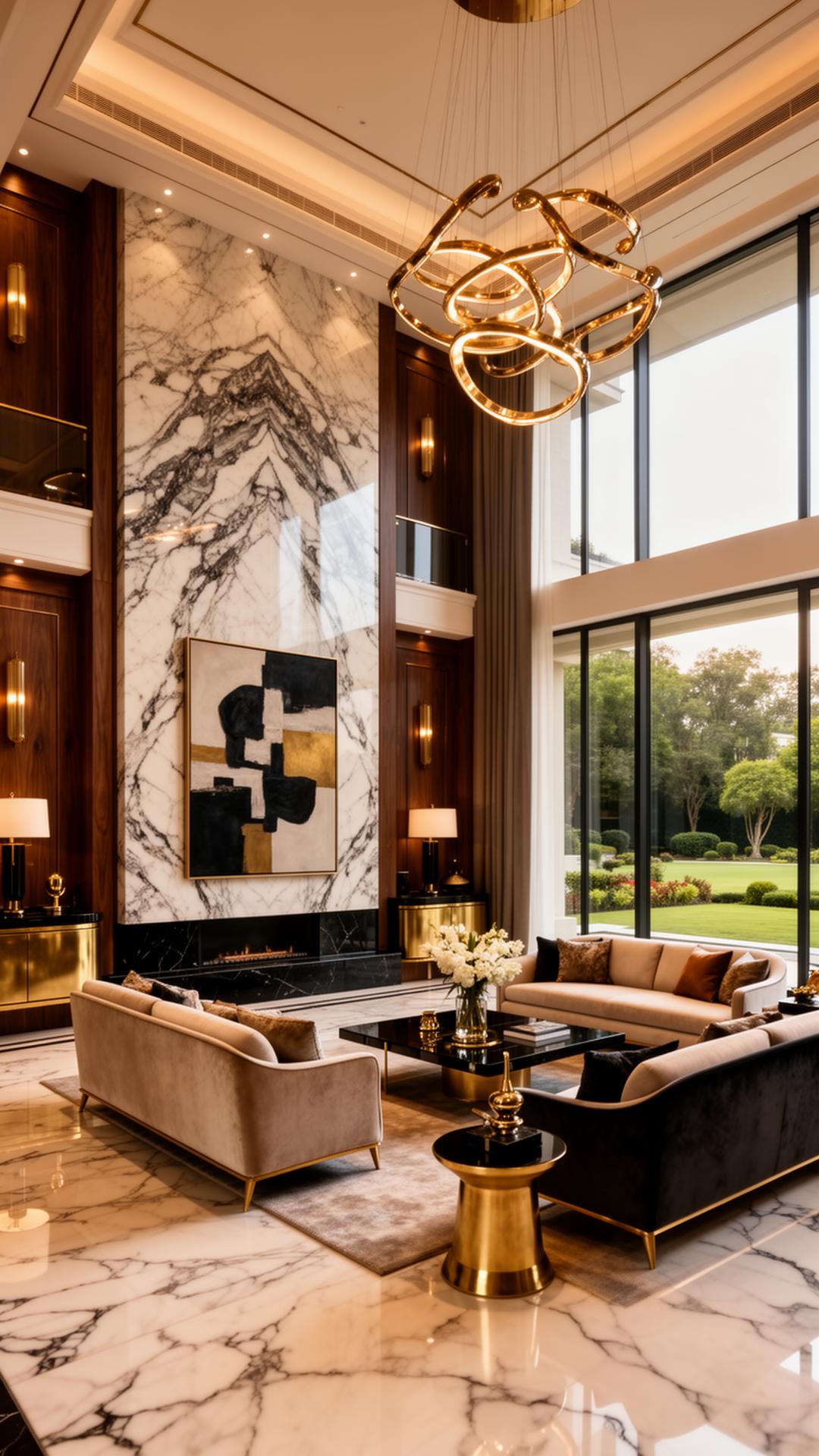 Luxury Villa Interior — DLF Camellias, DLF Phase V
